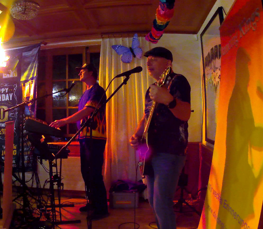 Musikduo Dancing Kings, Unterhaltungsmusik, Tanzmusik, Hochzeitsmusiker (links Piotr, rechts Edi)